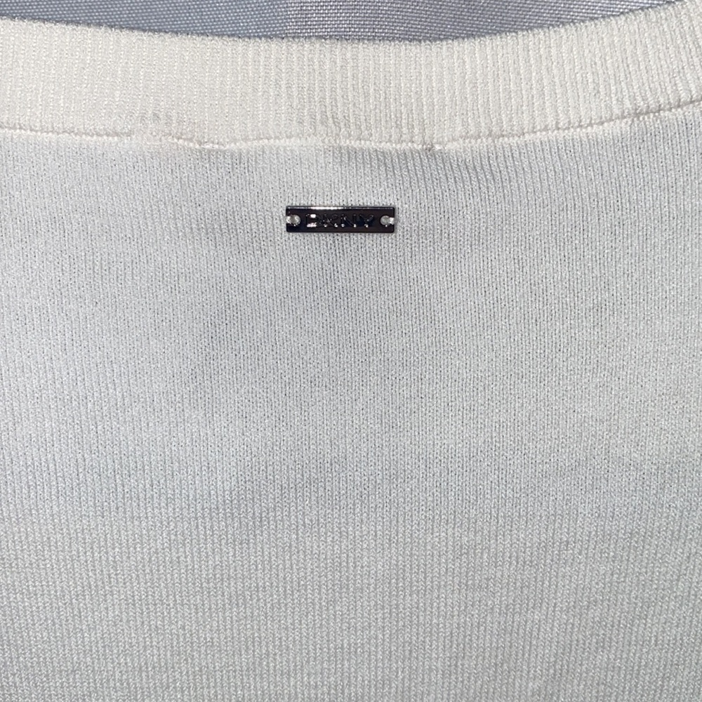 DKNY Color-Block Top - Picture 9 of 11